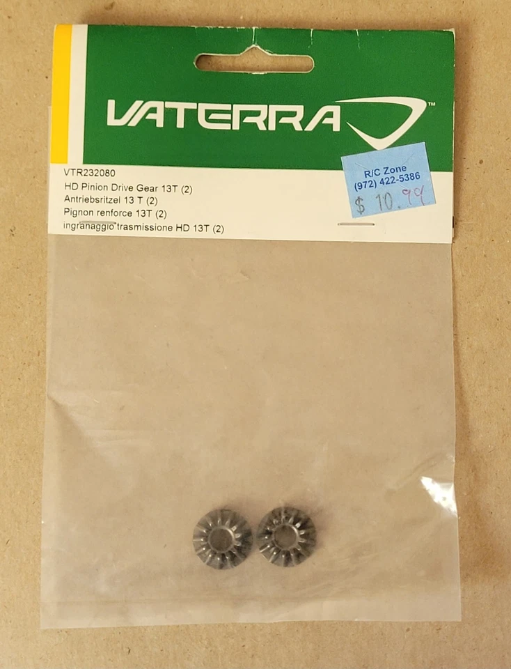 HD Pinion Drive Gear 13t 2 Vaterra VTR232080