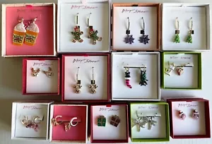 Betsey Johnson Earring Fashion Jewelry New - Picture 1 of 48