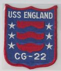 USS England CG-22 Ship Patch - Navy Patch