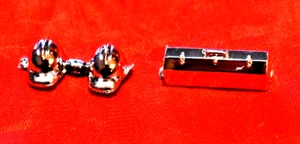 AMT Chrome Hardhats and Toolbox 1/25 - Picture 1 of 2