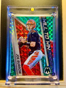 JOE BURROW🏈 MOSAIC🔥 PRIZM🔥REFRACTOR🔥SUPER BOWL🔥INVEST🔥MINT🔥WILL TO WIN