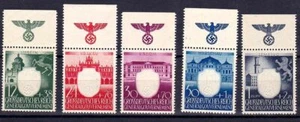 RARE NAZI OCCUPIED POLAND STAMP(S) w 2 SWASTIKAS! 5TH ANNIV of RULE! PRICE PER 1 - Picture 1 of 1