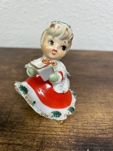 RARE VINTAGE LEFTON CHRISTMAS BLOOMER GIRL WITH MUSIC BOOK - Picture 1 of 13