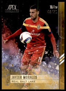 2015 Topps Apex MLS Gold #98 Javier Morales /50