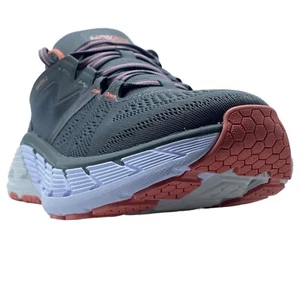 HOKA ONE GAVIOTA 2 WOMEN  SZ9(M) RUNNING SHOES GRAY 1099718 DSLN WORN ONCE .38 - Picture 1 of 12