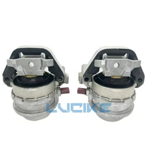 2PC Set of Engine Mounts 4H0199255T 4H0199256T For Audi A6 A7 A8 RS6 RS7 S6 4.0T - Picture 1 of 5