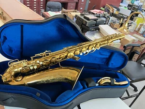 1935 LADY FACE 10M TENOR , 90% ORIG LACQUER, 100% NEW PADS, CLOSE TO PERFECT! - Picture 1 of 16