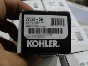 Kohler K-72578-SN Artifacts Drawer pull knob Polished Nickel - Picture 1 of 1