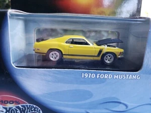 1/64 Hot Wheels 1970 Ford Mustang In Yellow - Picture 1 of 3