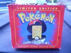 1996 Sealed Pokemon 23K Gold Plated Trading Card Poliwhirl Burger King Red