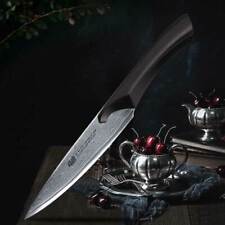 Kitchen Knife Couteau Utilitaire De 5 Pouces Lame Tranchante En Acier Damas VG10
