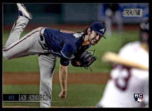 2021 TOPPS STADIUM CLUB ROOKIE IAN ANDERSON ATLANTA BRAVES R74 - Picture 1 of 2