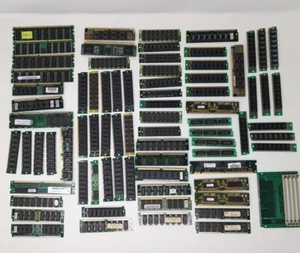 Vintage RAM Modules Siemens Apple Kingston Compaq SIMM 30 72 Pin FOR PARTS - Bild 1 von 10