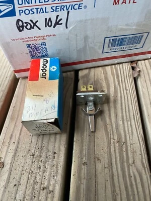 (1) One NOS Mopar 1972 1973? Interruptor soplador calentador aire acondicionado Chrysler Imperial carrocería C Foto 1 de 4