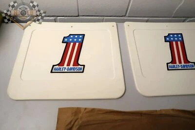 Harley AMF #1 Schmutzfänger Mud flap NOS 91032-78 Lkw Truck PickUp Van Wohnwagen - Bild 1 von 4