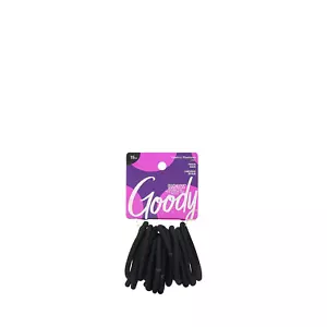 Super Stretch Thick Hair Black Elastics, 15CT - Picture 1 of 12