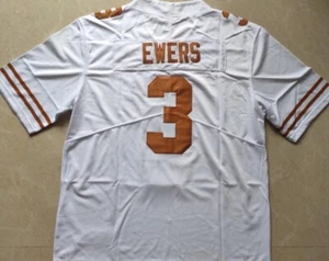 Quinn Ewers #3 Texas Longhorns Football Jersey. All Stitched, Adult and Youth - Picture 1 of 5