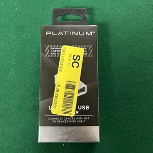 Platinum - USB A to USB C Adapter USB 3.0 Spec - Gray - Picture 1 of 2