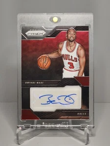 2016 - 17 Panini Prizm Signatures #33 Dwyane Wade Auto Bulls - Picture 1 of 2