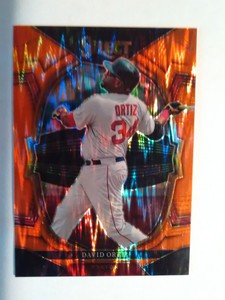 2023 Select David Ortiz Orange Flash Prizm Boston Red Sox #86 Concourse