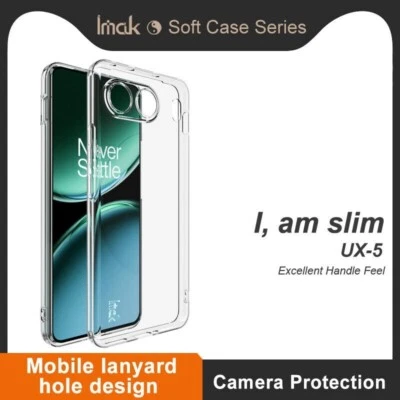 IMAK For OnePlus Nord 4, Shockproof Transparent Soft Clear TPU Rubber Case Cover - Image 1 of 4