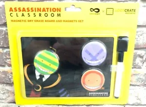 Loot Crate Assassination Classroom lavagna magnetica cancellazione a secco set anime - Foto 1 di 8