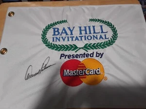 Arnold Palmer Signed Autographed PGA Bay Hill Golf Flag - Picture 1 of 4