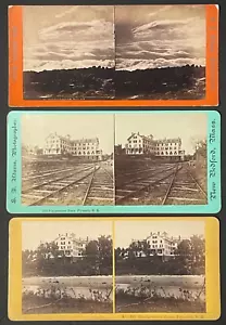 3x S. F. ADAMS & KILBURN BROS. : White Mountains : c. 1860s SV Stereoview Photos - Picture 1 of 2