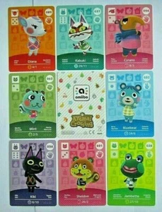 001-100 Animal Crossing 1 New Horizons Amiibo Card NS Switch 3DS Game Card hot - Bild 1 von 112