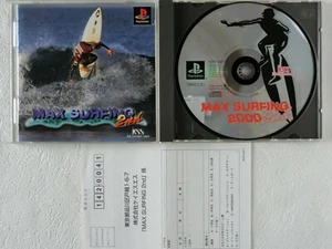 MAX SURFING 2nd PS1 KSS Sony Playstation From Japan - Picture 1 of 6