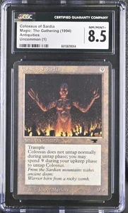 MTG Antiquities COLOSSUS OF SARDIA CGC 8.5 (9054) Graded Power LPD - Picture 1 of 2