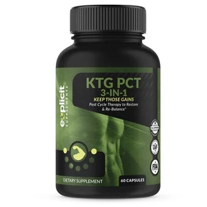 Keep Those Gains PCT 3-In-1 – Post Cycle Therapy to Restore & Re-Balance - 60ct - Picture 1 of 7