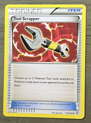 2012 Pokemon Tool Scrapper 116/124 Uncommon Dragons Exalted Trainer Item Card