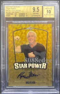 2015 POP CENTURY STAR POWER GOLD AUTO: RIC FLAIR #1/1 AUTOGRAPH BGS 9.5 GEM MINT - Bild 1 von 6