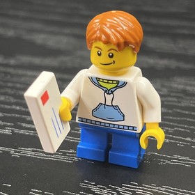 Lego 60063  Boy With Christmas Mail - Hol037-  Advent Calendar 2014