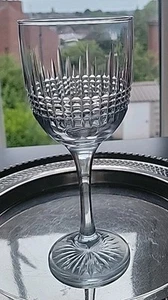 Nancy Style Design Goblet Baccarat 12 Fluid Oz. Ht 195 mm 80 Rim 1903 - Picture 1 of 10