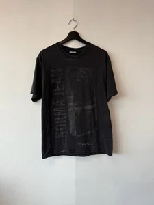 Vintage Norma Jean Shirt Mens Small Black Band Tee Distressed Heavyweight 2000s - Picture 1 of 6