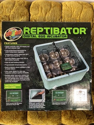 Zoo Med Laboratories - Incubadora de ovos reptibadora - RI-10 tartaruga cobra lagarto nova - Imagem 1 de 4