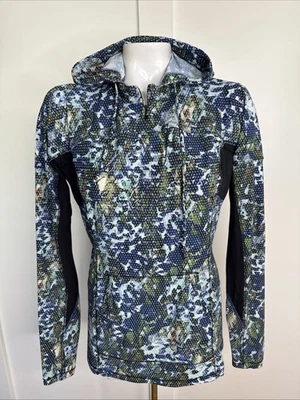 Lululemon 1/2 Cremallera Pullover Sudadera con Capucha Agujero Cola de Caballo Bolsillo Único Agujeros para Pulgar Talla M Foto 1 de 4