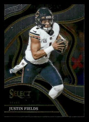 2023 Panini Select #249 Justin Fields Chicago Bears - Image 1 of 2