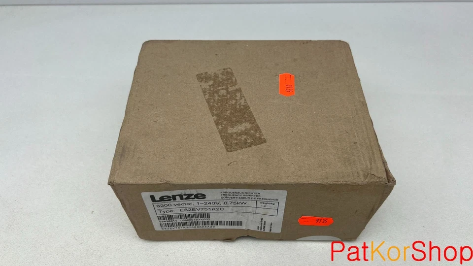 Lenze 8200 Vector E82EV751K2C - E82ev751k2c000xx4b37