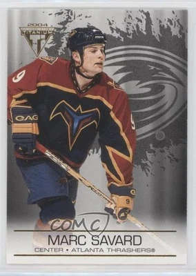 2003-04 Pacific Private Stock Titanium Marc Savard #7 - Image 1 of 2