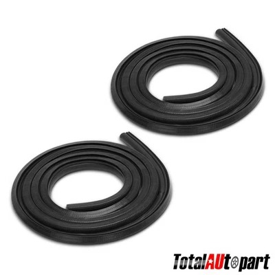 2Pcs Door Weatherstrip Seals for Chevrolet	Blazer C10 Pickup C20 Suburban Rear - Image 1 of 4
