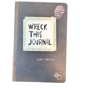 Wreck This Journal Expanded Edition Black  Diary By Keri Smith Fun For All Ages - Bild 1 von 5
