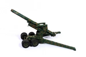 Vintage Britain's LTD WWII Howitzer Long Tom 155mm Artillery Gun Diecast Toy - Picture 1 of 16
