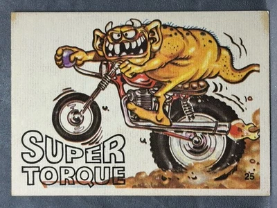 Donruss Silly Cycles #25 Super Torque 1972 Foto 1 de 2
