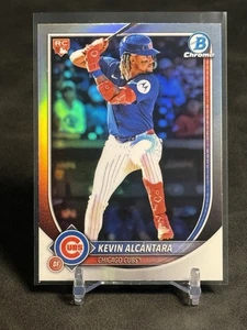 2025 Bowman Chrome #44 Kevin Alcantara Rookie Red RC Logo Refractor Cubs - Bild 1 von 3