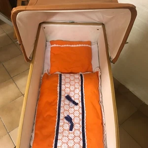 Puppenwagen braun beige Retro 70er Jahre Sammler Vintage Klappbar  - Bild 1 von 18