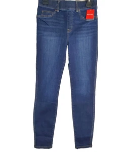 Spanx Jeans Damen Skinny Ankle Blau Midnight Shade Denim Pull On Größe Small - Bild 1 von 18