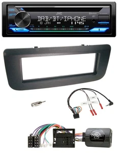 JVC Bluetooth Lenkrad USB DAB CD Autoradio für Skoda Fabia 07-14 Praktik Roomste - Bild 1 von 10